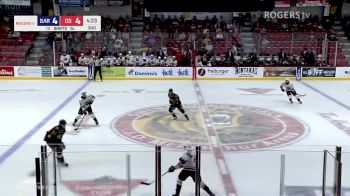 Landon Jackman's First Career OHL Goal Is The Game-Winner For Owen Sound