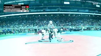 D2-138 lbs Champ. Round 1 - Michael Skowronski, Gibraltar Carlson vs Chase Willey, Mount Pleasant