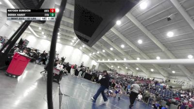 165 lbs Cons. Sub-rd Of 16 - Hayden Sumsion, American Fork vs Derek Hardt, Syracuse