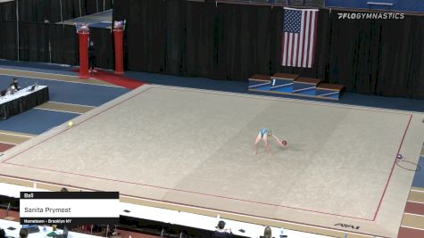 Sanita Prymost - Ball - 2021 Rhythmic Elite Qualifier