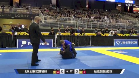 Harold Richard Shi vs Alan Jason Scott Wood 2025 Pan Jiu Jitsu IBJJF Championship