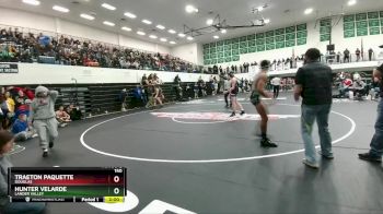 150 lbs Champ. Round 2 - Traeton Paquette, Douglas vs Hunter Velarde, Lander Valley