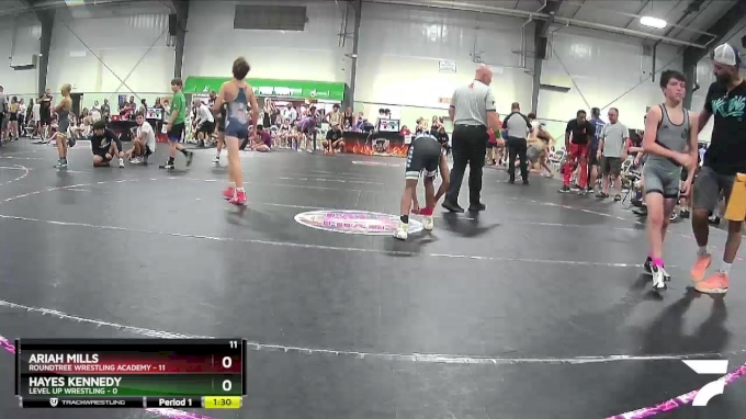 90 lbs Semis (4 Team) - Hayes Kennedy, Level Up Wrestling vs Ariah ...