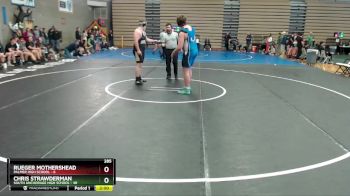 285 lbs Round 4: 10:30am Sat. - Chris Strawderman, South Anchorage High School vs Rueger Mothershead, Palmer High School