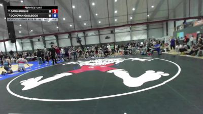 Junior Boys FS - 165 lbs Quarters - Gavin Pogue, OR vs Donovan Gallegos, WA