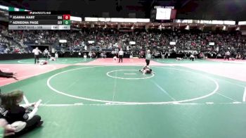 108 lbs Cons. Round 2 - Joanna Hart, Unattached vs Aerieona Page, CGY2