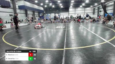 90 lbs Rr Rnd 8 - Evan Restivo, Mat Assassins K8 A vs Brennen Veverka, Team Dynasty