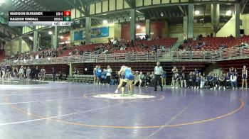 155 lbs Round 5 (6 Team) - Madison Burianek, Seward vs Haleigh Kindall, Wood River