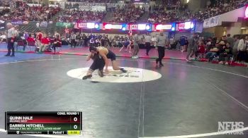 AA - 170 lbs Cons. Round 1 - Quinn Hale, Billings West vs Darren Mitchell, Missoula Big Sky / Loyola Sacred Heart