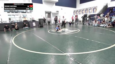 44 lbs 3rd Place Match - Keanu Gacuma, Reign WC vs Elias Harlan, So Cal Hammers Wrestling