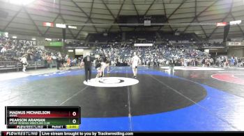 157 lbs Champ. Round 1 - Pearson Aramian, Kitsap Ironman Wrestling Club vs Magnus Michaelson, NWWC