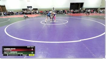 115A Champ. Round 1 - Aubree Boyd, Pleasant Hill vs Patty Chernov, Conroe Woodlands College Park