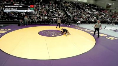 5A 120 lbs Semifinal - Mika McMullin, Hillcrest vs Mei-Mei Engebretsen, Brighton