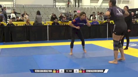 Stephanie Mazzaferro Companhoni vs Victoria Eliana Gonzalez Palma 2024 World IBJJF Jiu-Jitsu No-Gi Championship