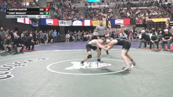 Cons. Semi - Cody Bradley, Colstrip vs Casten Martin, Columbus High School