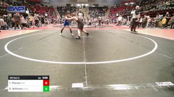 90-105 lbs Rr Rnd 3 - Tucker Piersol, Claremore Wrestling Club vs Ryker Wittman, Glenpool Warriors
