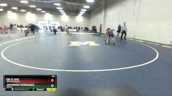 114 lbs Quarterfinal - De Ci Aye, New Plymouth vs Aviyanah Gonzalez, Borah