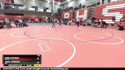 126 lbs Cons. Round 2 - Oden Johnson, Fife vs Amir Acevedo, Zillah