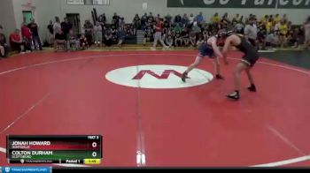 160 lbs Quarterfinal - Jonah Howard, Huntsville vs Colton Durham, Scottsboro