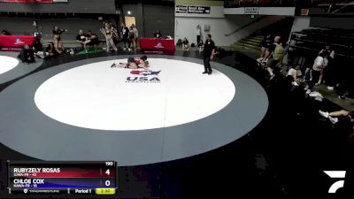 190 lbs Round 2 (16 Team) - Rubyzely Rosas, SJWA-FR vs Chloe Cox, NAWA-FR