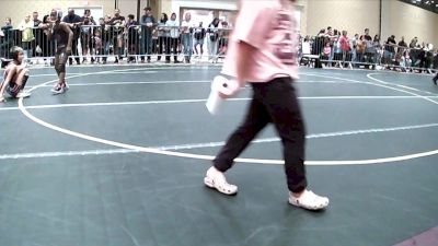 144 lbs Consi Of 32 #2 - Evan Bustamante, Red Wolf WC vs Langdon Mullica, Valiant College Prep