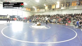 175 lbs Quarterfinal - Ashton Lassig, Temecula Valley vs Rocky Windrath, Fountain Valley