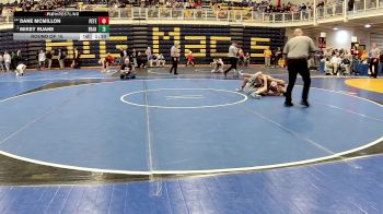 127 lbs Round Of 16 - Dane McMillon, Peters Township vs Mikey Ruane, Franklin Regional