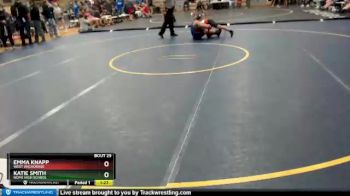 130 lbs Round 2 - Katie Smith, Nome High School vs Emma Knapp, West Anchorage