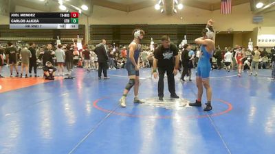 141 lbs Rr Rnd 7 - Joel Mendez, Triumph Maize - MSE vs Carlos Alicea, CTWHALE Humpback - MSE