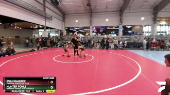 75 lbs Cons. Round 2 - Hunter Pohle, Dripping Springs Youth Sports vs Evan Ramirez, Cardinal Wrestling Club