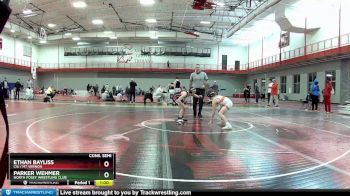 80 lbs Cons. Semi - Parker Wehmer, North Posey Wrestling Club vs Ethan Bayliss, CIA / Mt Vernon