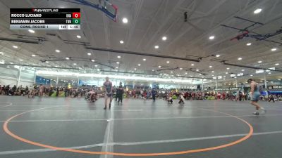 157 lbs Cons. Round 1 - Benjamin Jacobs, Unattached vs Rocco Luciano, Unattached