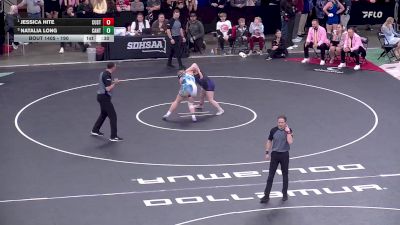 190 lbs 3rd Place Match - Jessica Hite, Custer vs Natalia Long, Canton