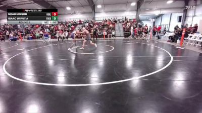 160-164 lbs Round 1 - Noah Nelson, Ogallala vs Isaac Urrutia, Fort Collins