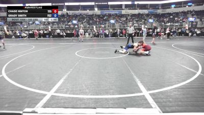155 lbs Round Of 16 - Chase Hinton, Titan Wrestling vs Grady Smith, Fuzzy Bees