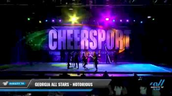Georgia All Stars - Notorious [2021 L5 Senior Coed - D2 - Small Day 1] 2021 CHEERSPORT National Cheerleading Championship