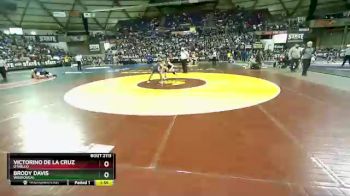 2 lbs Quarterfinal - Brody Davis, Washougal vs Victorino De La Cruz, Othello