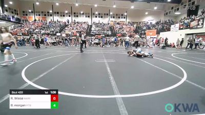 Quarterfinal - Ryker Wiese, Warrior Wrestling Club vs Bralen Morgan, Pitbull Wrestling Academy