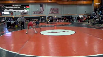 145 lbs 5th Place Match - Valerie Altenhofen, Williamsburg vs Izzy Szabo, Cedar Rapids Jefferson