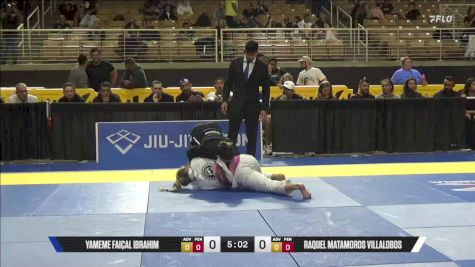 Raquel Matamoros Villalobos vs Yameme Faiçal Ibrahim 2025 Pan Jiu Jitsu IBJJF Championship