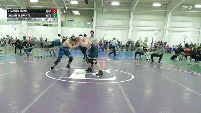 215 lbs Quarterfinal - Lincoln Snell, Southside WC vs Alijah Elefante, Mayo Quanchi WC