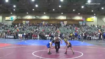 49 lbs Round Of 16 - Julian Perez, Jaguar Youth Wrestling vs Declan Campbell, Nevada Elite