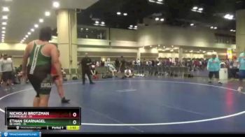 285 lbs Semis & Wb (16 Team) - Trevi Hillman-Conley, Indiana Smackdown White vs Robert Newman, Eagles Wrestling Dev