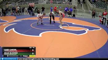 92 lbs 2nd Place Match - Bruin Bloomer, Eastern Oregon Elite vs Casey Carter, Cornerstone Mat Club