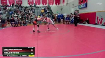 150 lbs Champ. Round 1 - Airoughn Morris, Montezuma Cortez vs Drexton Torgerson, Richfield