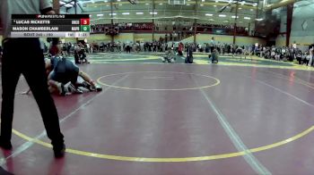 190 lbs Champ. Round 1 - Mason Chamberlain, Malvern Prep vs Lucas Ricketts, Union County