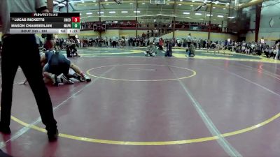 190 lbs Champ. Round 1 - Mason Chamberlain, Malvern Prep vs Lucas Ricketts, Union County