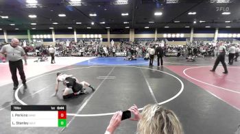 78 lbs Consi Of 16 #2 - Isaac Perkins, Sanderson Wr Acd vs Levi Stanley, Gulf Coast WC
