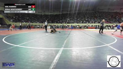 92 lbs Round Of 64 - Joel Ramirez, Hennessey Takedown Club vs Ezrah Montgomery, Lawton, MacArthur Ok