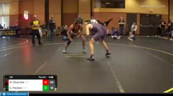 167 lbs Round 3 (4 Team) - Mason Doucette, The Misfits vs Cayden Paulson, Overtime Wrestling